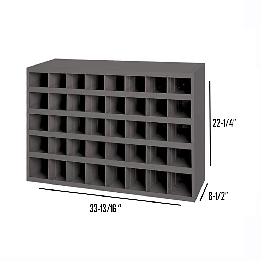 Titan Industrial Supply- 3,610 pcs Metric 8.8 Coarse Hardware Assortment Kit with Hex Cap Screws, Hex Nuts, Nylon Locknuts, Washers, & Durham 40 Hole Metal Bin