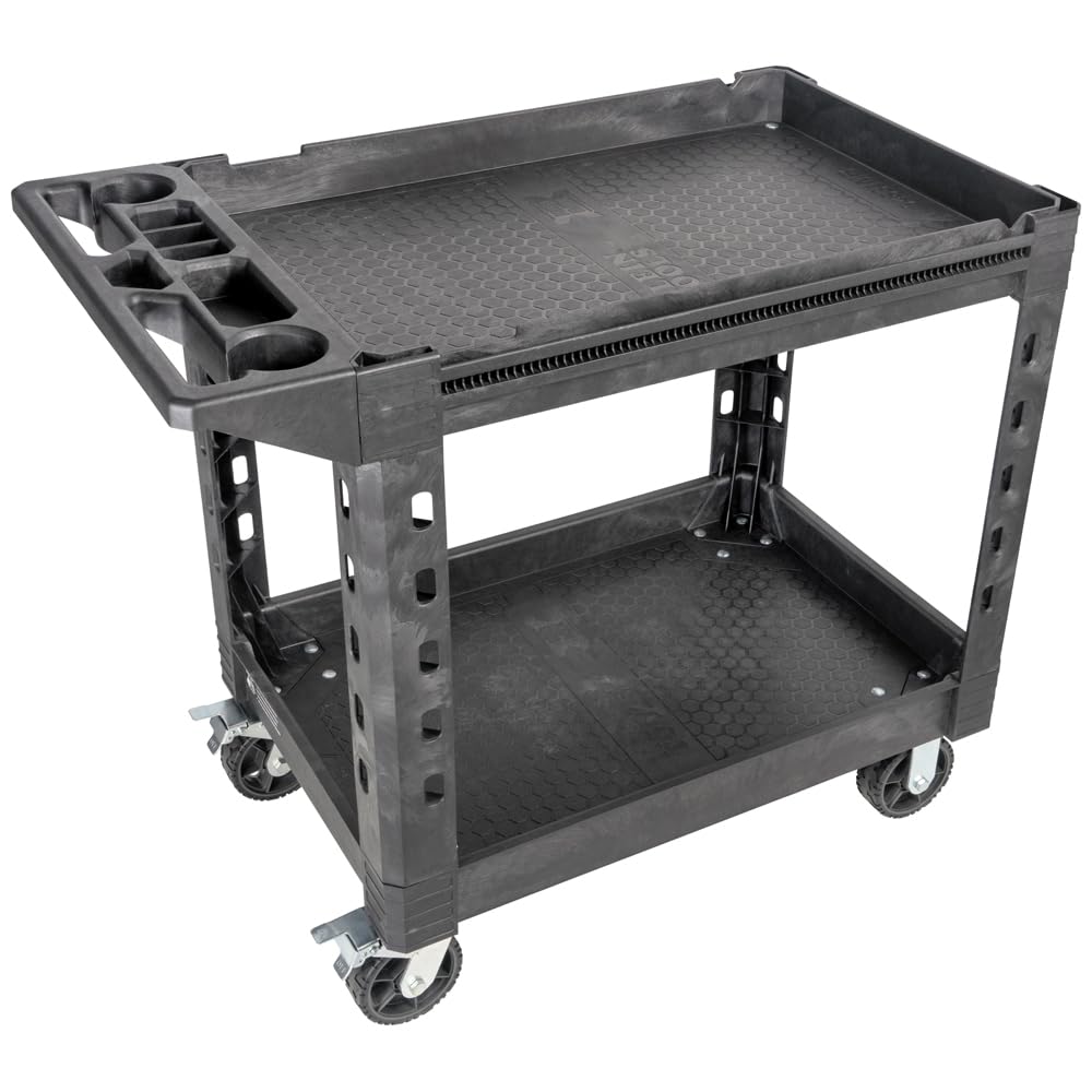 Klein Tools MODbox Utility Cart, 6-Inch Wheels, Rolling Tool Cart, 500-Pound Capacity for Jobsite and Warehouse