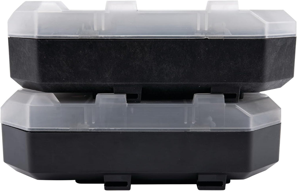 Performance Tool W5263 1080pc Hardware Assortment Kit with SEA & Metric Nuts, Bolts & Washers, Stacking Interlocking Clear Lid Bins for Maximum Portability